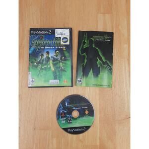 Syphon Filter The Omega Strain PS2 CIB Play Station Complete Game With manual